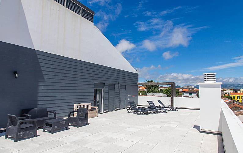 Apartamento Terraço Ilha de São Miguel Ponta Delgada Apartamento - Terraço