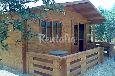 Bungalow para 4, piscina particular y terreno part Tarragona