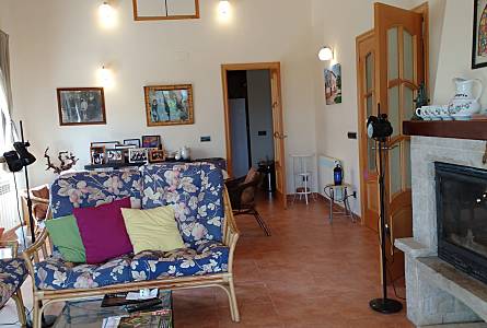 Casa Salotto Barcellona Vilobí del Penedès Villa di campagna - Salotto