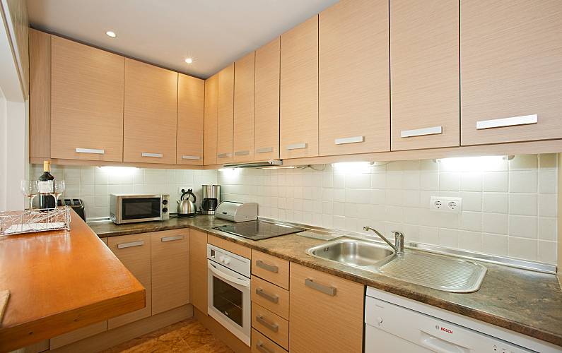 Praia Cozinha Málaga Marbella Apartamento - Cozinha