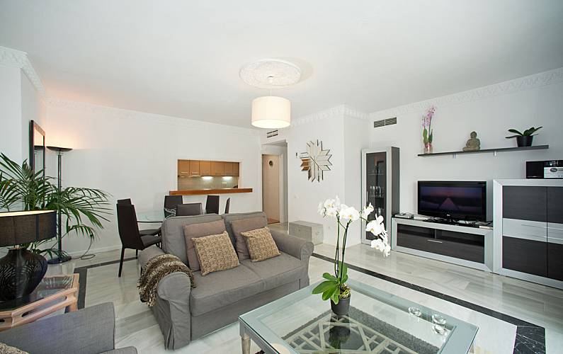 Praia de puerto banus-playas del duque1,wifi grat Málaga - Sala