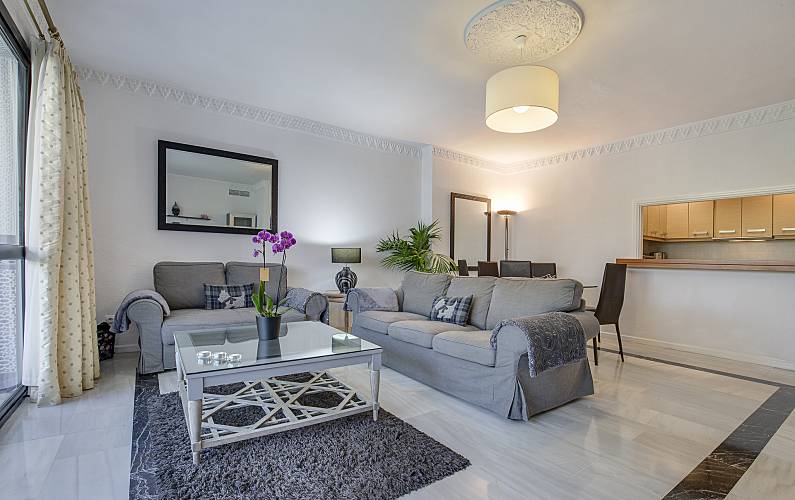 Praia Sala Málaga Marbella Apartamento - Sala