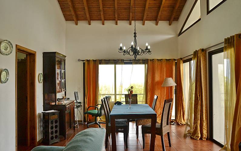 Vivenda Sala de Jantar Ilha de São Miguel Ponta Delgada Villa rural - Sala de Jantar