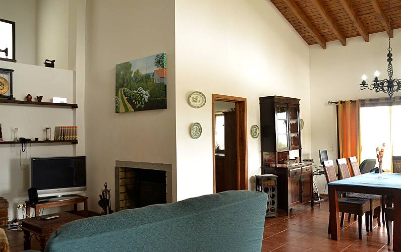 Vivenda Sala Ilha de São Miguel Ponta Delgada Villa rural - Sala