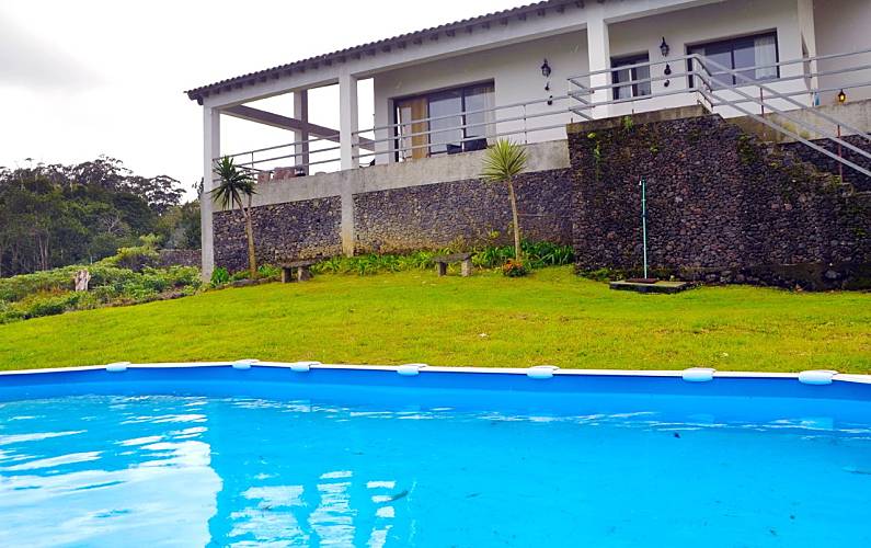 Vivenda Piscina Ilha de São Miguel Ponta Delgada Villa rural - Piscina