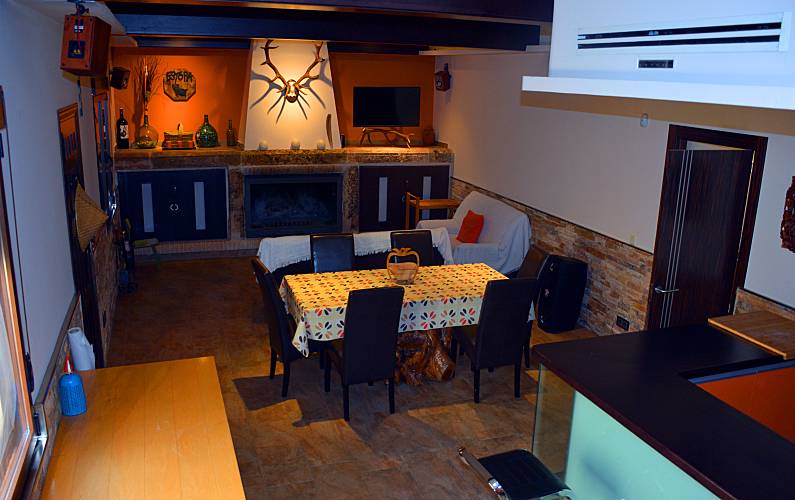 Maison Salle à manger Albacete Ossa de Montiel Gîte maison - Salle à manger
