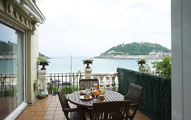 Wohnung Terrasse Gipuzkoa Donostia/San Sebastián Ferienwohnung - Terrasse
