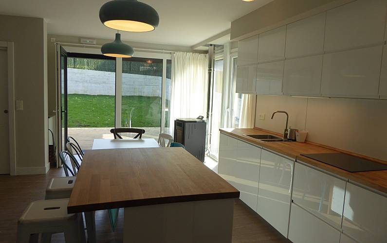 Apartment Kitchen Biscay Busturia Apartment - Kitchen