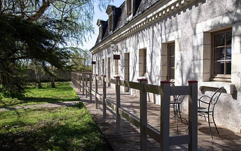 Cottage parc 2 pers à Azay le rideau 5