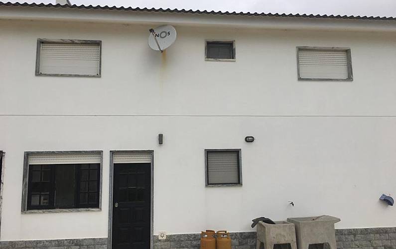 2-Zimmer-Wohnung Außenansicht des Hauses Leiria Peniche Ferienwohnung - Außenansicht des Hauses