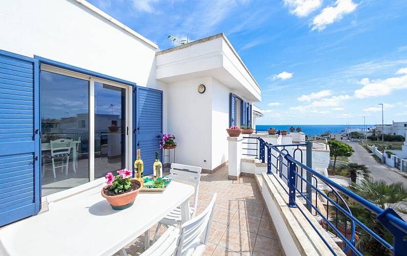 Wohnung Terrasse Lecce Castrignano del Capo Ferienwohnung - Terrasse