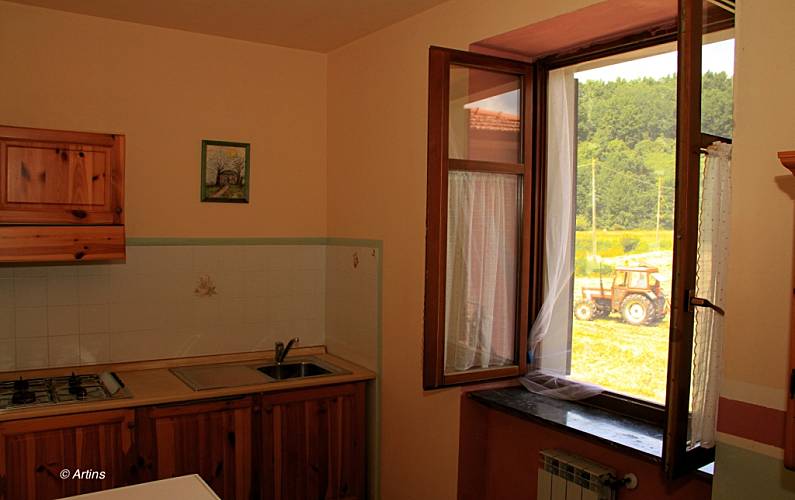 Appartement Cuisine Massa-Carrara Fivizzano Appartement - Cuisine