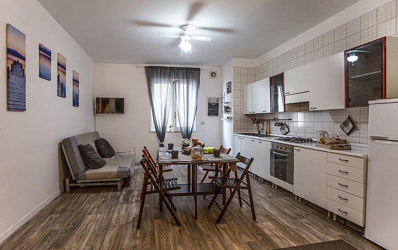 Wohnung Wohnzimmer Salerno Vietri sul Mare Ferienwohnung - Wohnzimmer