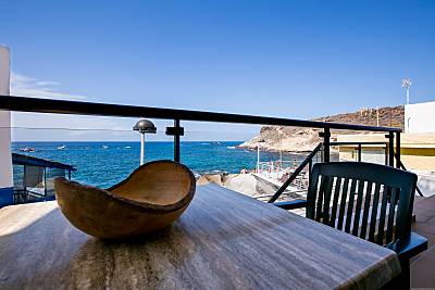 Apartamento de 2 dorm en 1a línea del mar, Caleta Tenerife
