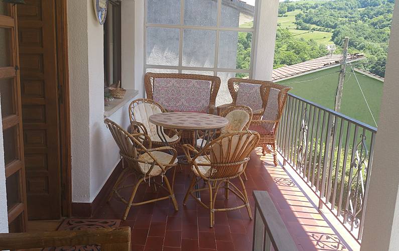 Maison Terrasse Asturies Cabrales Gîte maison - Terrasse