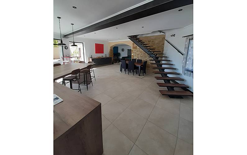 Mas Provencal 10-12 personnes à coté d'Avignon 5