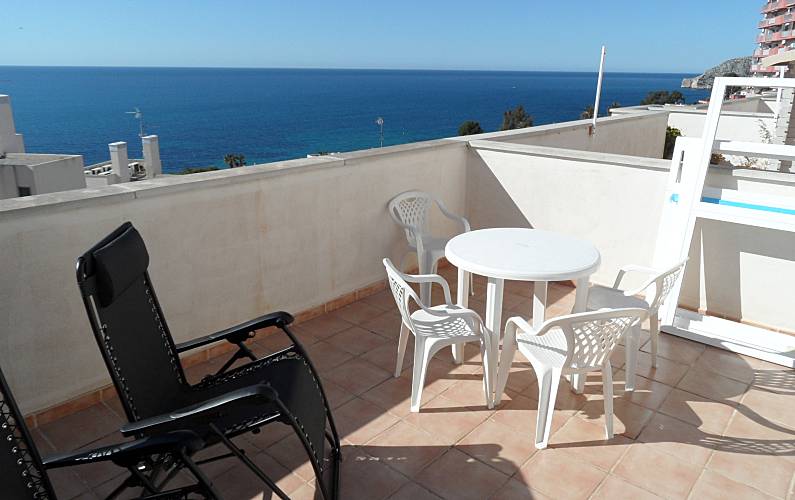 Wohnung Ausicht aus dem Haus Alicante Calpe/Calp Ferienwohnung - Ausicht aus dem Haus