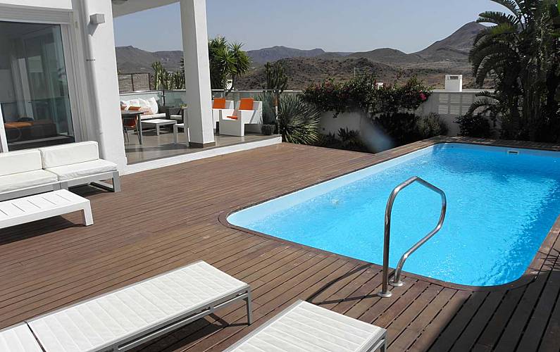 Villa para 89 personas a 500 m de la playa San Jose, Níjar (Almería