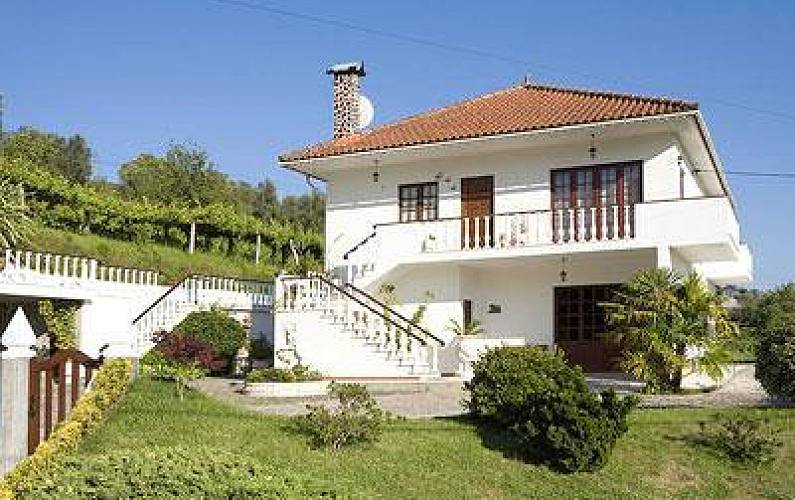 Villa Außenansicht des Hauses Viana do Castelo Caminha Ferienhaus - Außenansicht des Hauses
