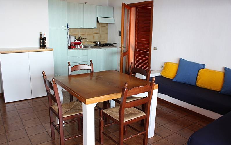 Appartement Salle à manger Sassari Trinità d'Agultu e Vignola Appartement - Salle à manger