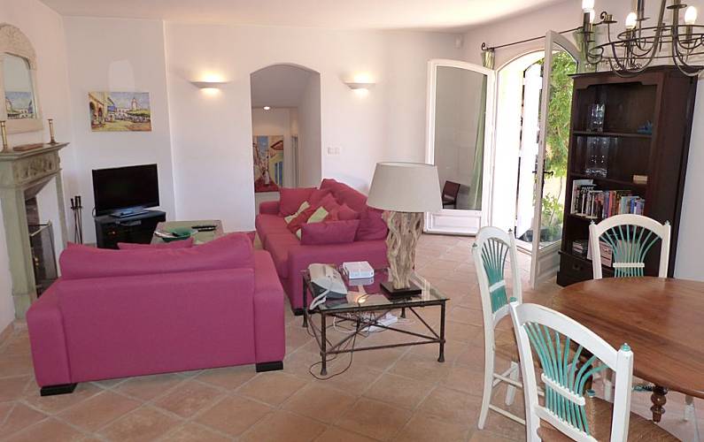 Villa Wohnzimmer Var La Croix-Valmer villa - Wohnzimmer