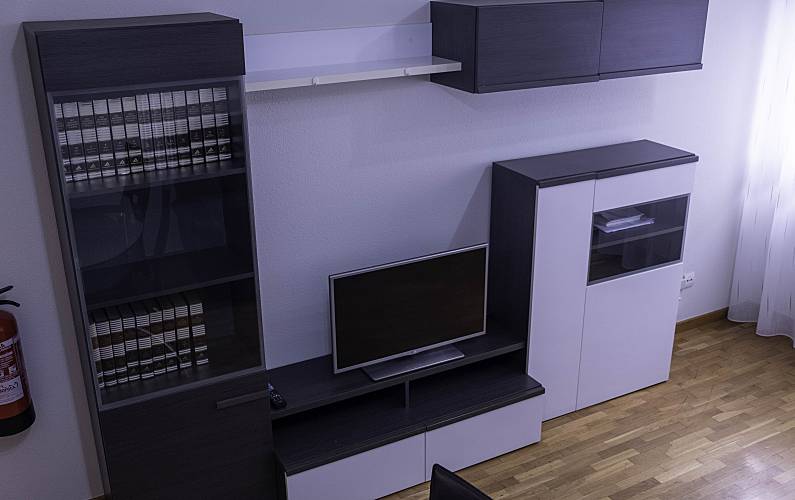 Wohnung Wohnzimmer Asturien Gijón Ferienwohnung - Wohnzimmer