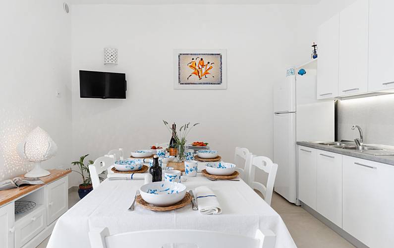 Apartment Dining-room Lecce Salve Apartment - Dining-room