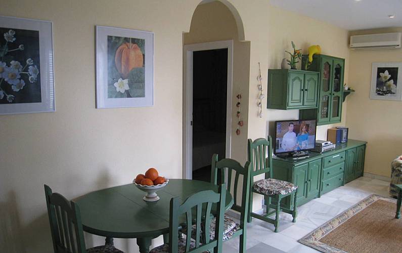 Wohnung Esszimmer Almería Vera Ferienwohnung - Esszimmer