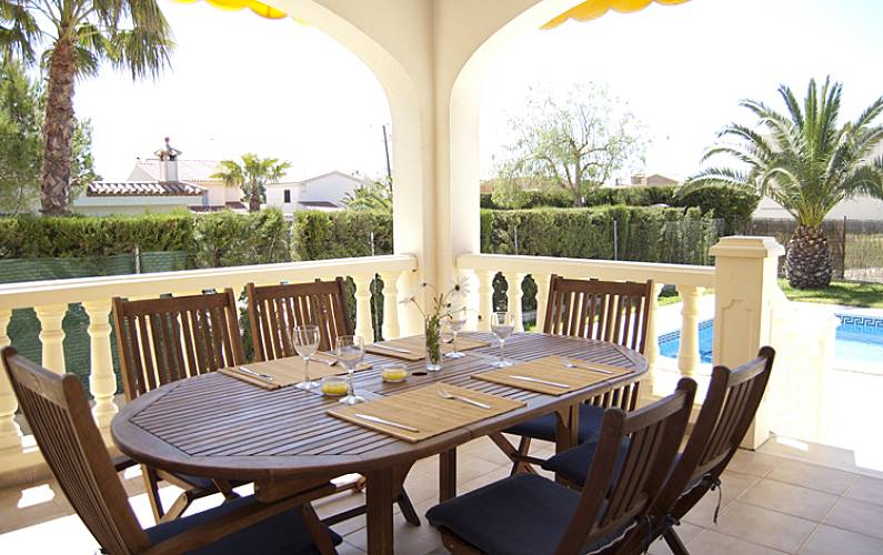 Villa Terrasse Tarragone L' Ampolla villa - Terrasse