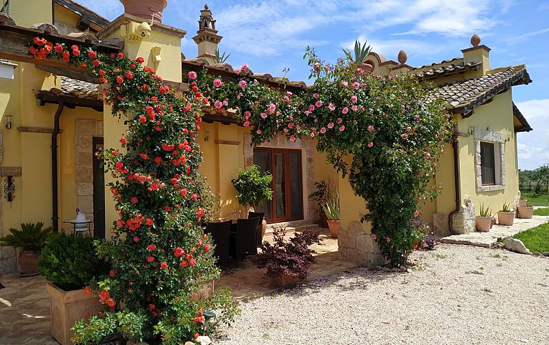Villa Außenansicht des Hauses Viterbo Canino Villa auf dem Land - Außenansicht des Hauses