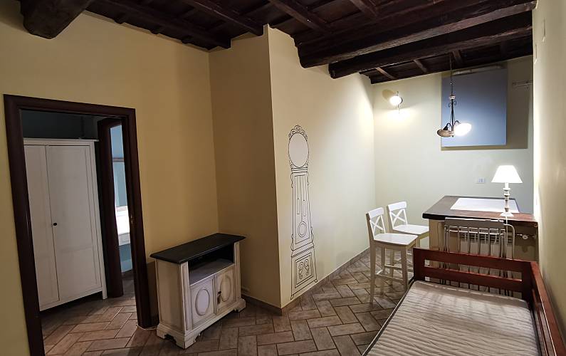 Wohnung Wohnzimmer Rom Frascati Ferienwohnung - Wohnzimmer