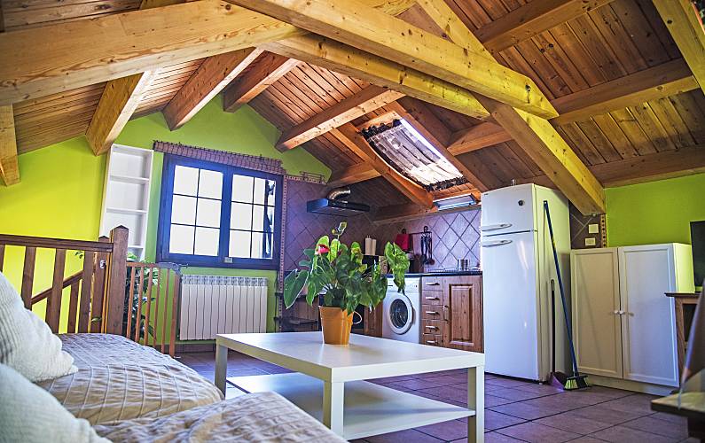 Haus Küche Huesca Puértolas Ferienhaus auf dem land - Küche