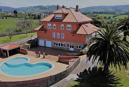 Villa Parte esterna della casa Asturie Villaviciosa Villa di campagna - Parte esterna della casa