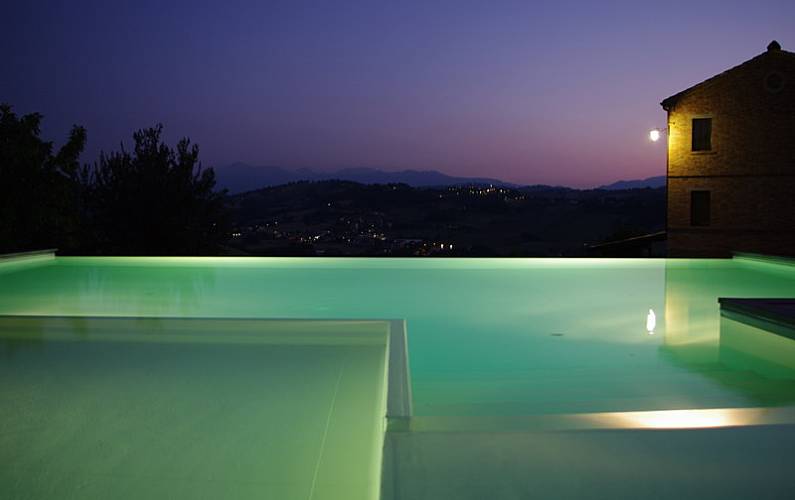 Villa con piscina privata vicino Macerata