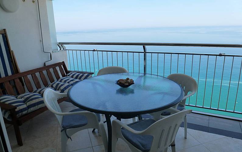Wohnung Terrasse Girona Castell-Platja d'Aro Ferienwohnung - Terrasse