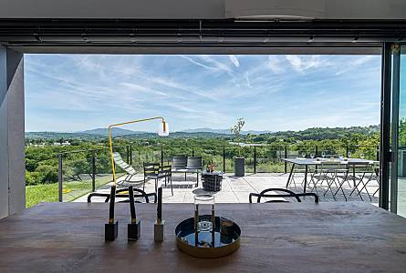Villa Vista dalla casa Pirenei Atlantici Mouguerre Villa di campagna - Vista dalla casa