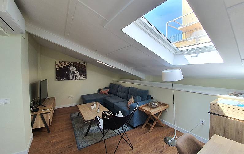 Wohnung Wohnzimmer Málaga Málaga Ferienwohnung - Wohnzimmer