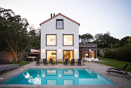 Villa Piscina Pontevedra O Rosal casa - Piscina