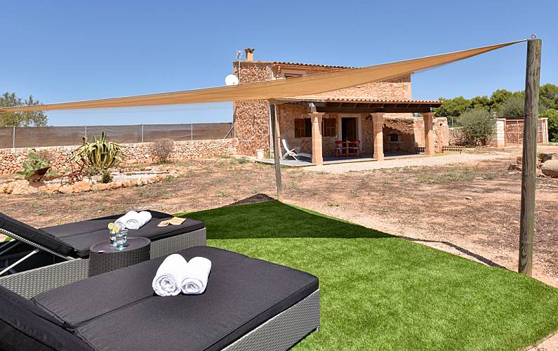 2 Mallorca Campos Ferienhaus auf dem land - 