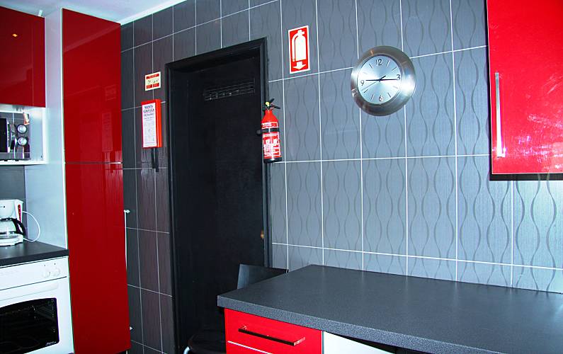 Pescador Cozinha Algarve-Faro Lagoa Apartamento - Cozinha