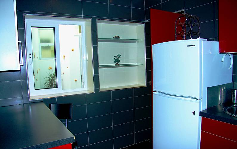 Pescador Cozinha Algarve-Faro Lagoa Apartamento - Cozinha