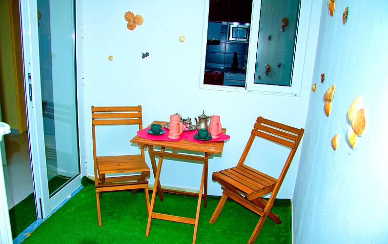 Pescador Terraço Algarve-Faro Lagoa Apartamento - Terraço