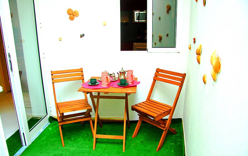 Pescador Terraço Algarve-Faro Lagoa Apartamento - Terraço