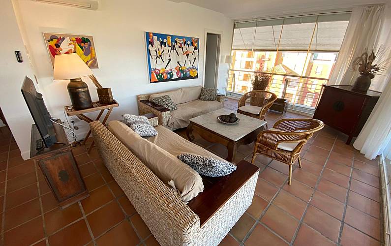 Wohnung Wohnzimmer Huelva Ayamonte Ferienwohnung - Wohnzimmer