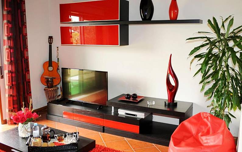 Wohnung Wohnzimmer Aveiro Aveiro Ferienwohnung - Wohnzimmer