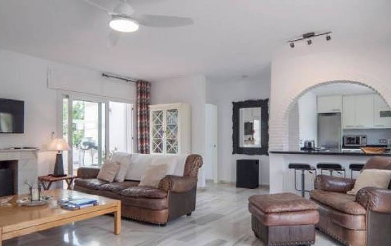 Wohnung Wohnzimmer Málaga Marbella Ferienwohnung - Wohnzimmer