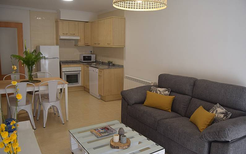 Apartment Kitchen Asturias Llanes Apartment - Kitchen