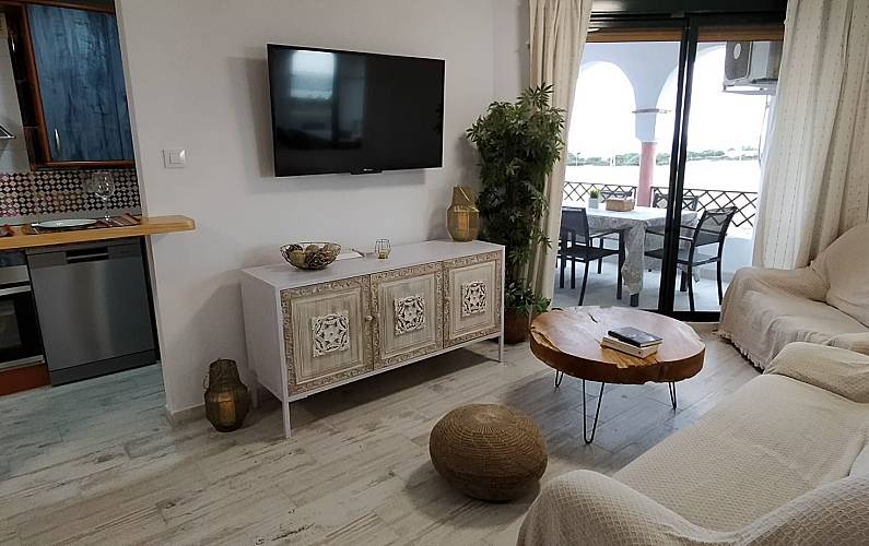  Wohnzimmer Cádiz Barbate Ferienwohnung - Wohnzimmer