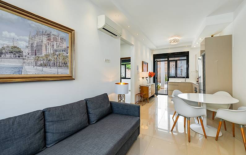 Haus Wohnzimmer Mallorca Palma de Mallorca Ferienhaus - Wohnzimmer