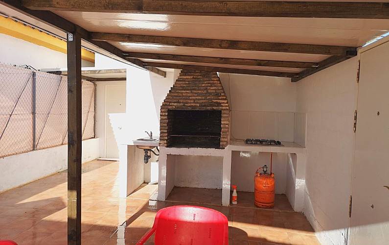 Haus Terrasse Cádiz Conil de la Frontera Ferienhaus auf dem land - Terrasse